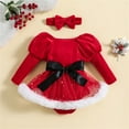 thumbnail image 5 of HIPYLO 2t Girl Outfit Kids Christmas Outfits for Girls 2 Piece Sweatsuit Girls 12 Month Clothes Boys Clothes 9-12 Months Infant Boy Clothes 3-6, Red 12-18 Months, 5 of 6