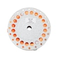 thumbnail image 2 of amagogo Braided Backing Fish Line with Welded Loops Soft PVC Floating Fly Line Universal orange 3F, 2 of 10