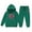 Dark Green, variant on FAOWME Child Toddler Boys Girls Long Sleeve Solid Color Warm Hoodie Pullover Tops Pants Kids Outfits Sweat Suits Tracksuits Khaki 7-8 Yeats
