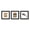 Black Framed Version, variant on Gallery Pops Despicable Me 4 - Mega Minions Wall Art Bundle (3-Pack)