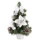 thumbnail image 1 of Árbol de Navidad artificial Yesbay 3D, colorido, DIY, brillante, pequeño, suministros para fiestas, plateado, 1 of 8