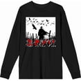 thumbnail image 4 of Ikigai Ronin Samurai Adult Black Crew Neck Long Sleeve Tee-Medium, 4 of 6