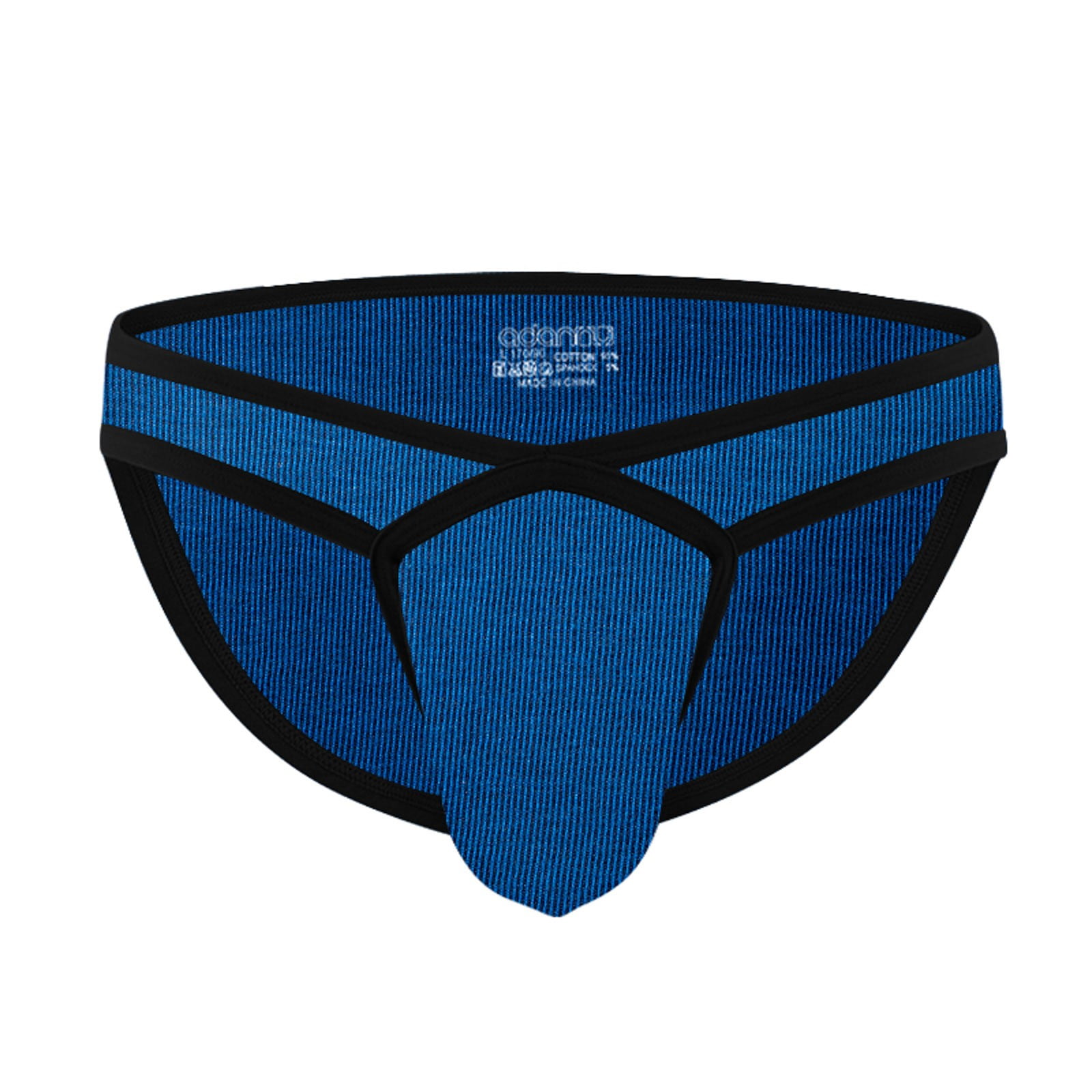 Mens Briefs Exciting Briefs Big Pocket Low Waist Cotton Briefs Molasses