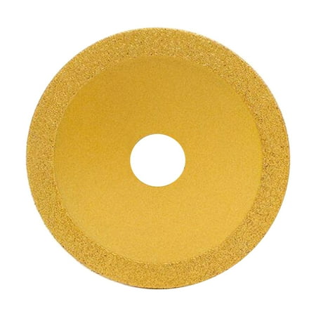 

4 Diamond Coated Grinding Wheel Disc Grinding Wheels for Angle Grinder Tool Gold