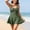 A417 Army Green, variant on Swimdress for Women Plus Size One Piece Tummy Control Bathing Suits Ruched Front Cut Out Slimming Skirted Swimsuits Modest Beachwear