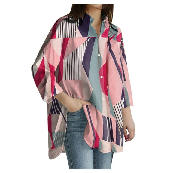 Clothing 2025 Super Soft Wrinkle Free Button Down Shirts for Women Formal Work Dress Blouses Tops Womens Button Down Shirts Boyfriend Long Sleeve Oversized Blouses Tops