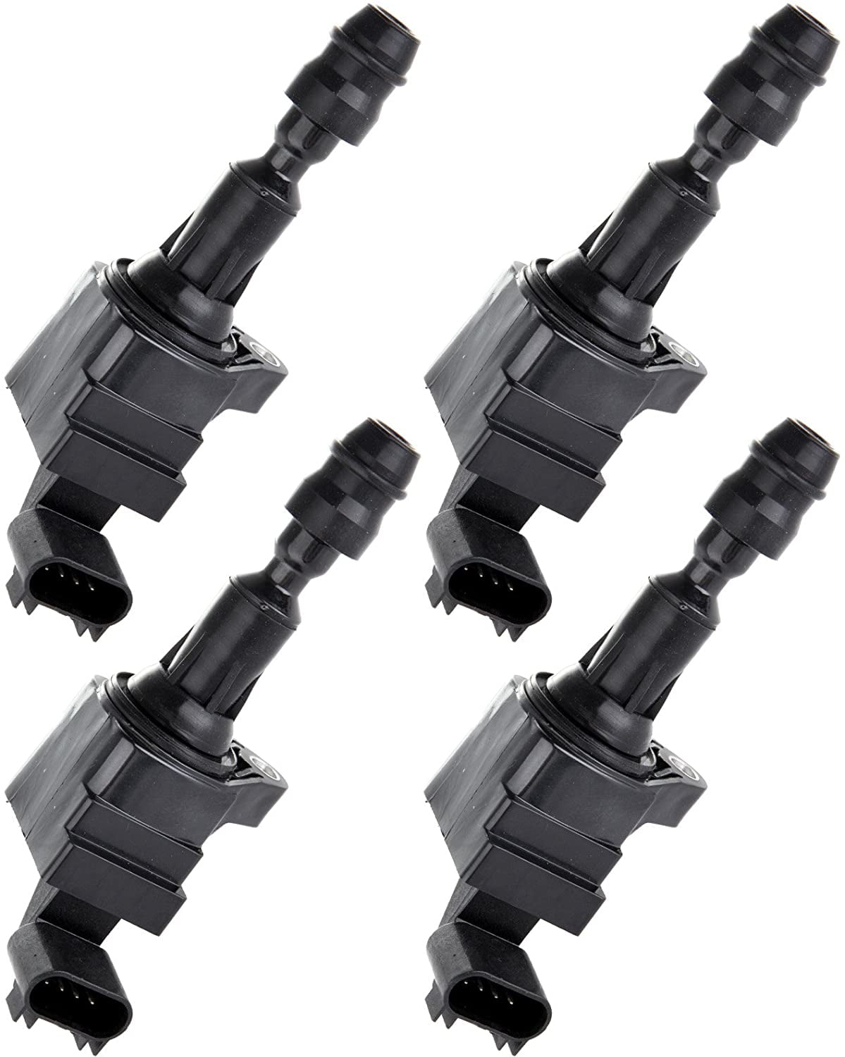 CCIYU Pack of 4 Ignition Coils for for Buick for GMC for Pontiac for Saturn Chev-y 2005-2011 Fits for UF491