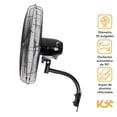 thumbnail image 2 of Ventilador De Pared Industrial 30 Pulgadas Aluminio Kingsman Kingsman FWL30, 2 of 7