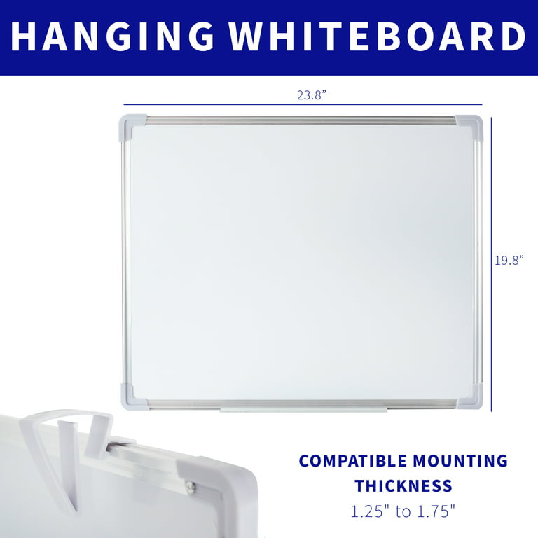 Small Dry Erase White Board 12 X 16 Magnetic Hanging Whiteboard