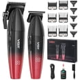 thumbnail image 1 of Cortapelos VGR 640 Professional para hombre, inalámbrico, color rojo, 1 of 7