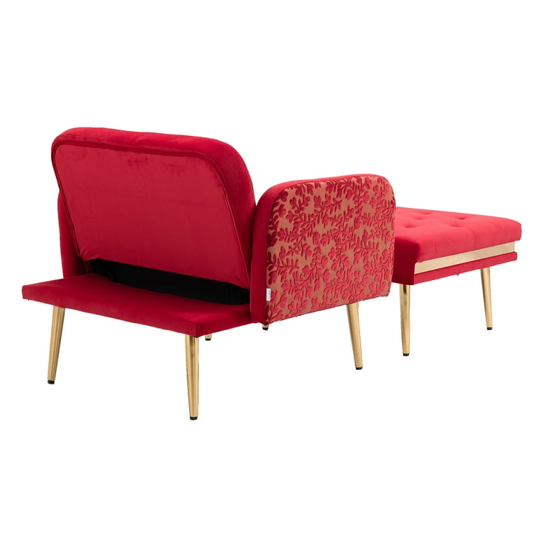 Red sale sleeper chair