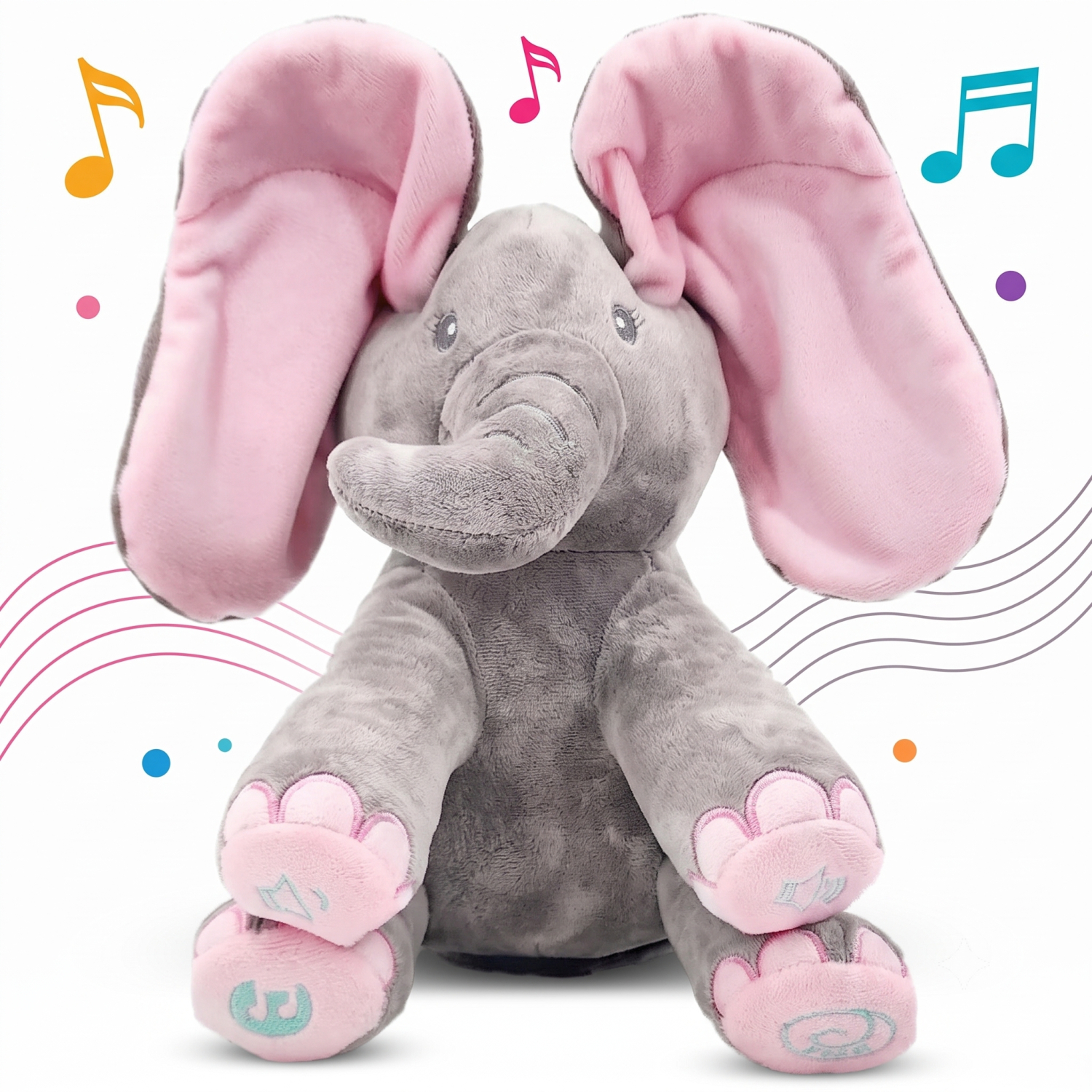 Dimple Kaia the Elephant Interactive Plush Toy photo 1