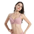 thumbnail image 5 of WAJCSHFS Maternity Bra Plus Size Women's Nursing Breastfeeding Pregnancy Bra (Red,M/36/80), 5 of 5