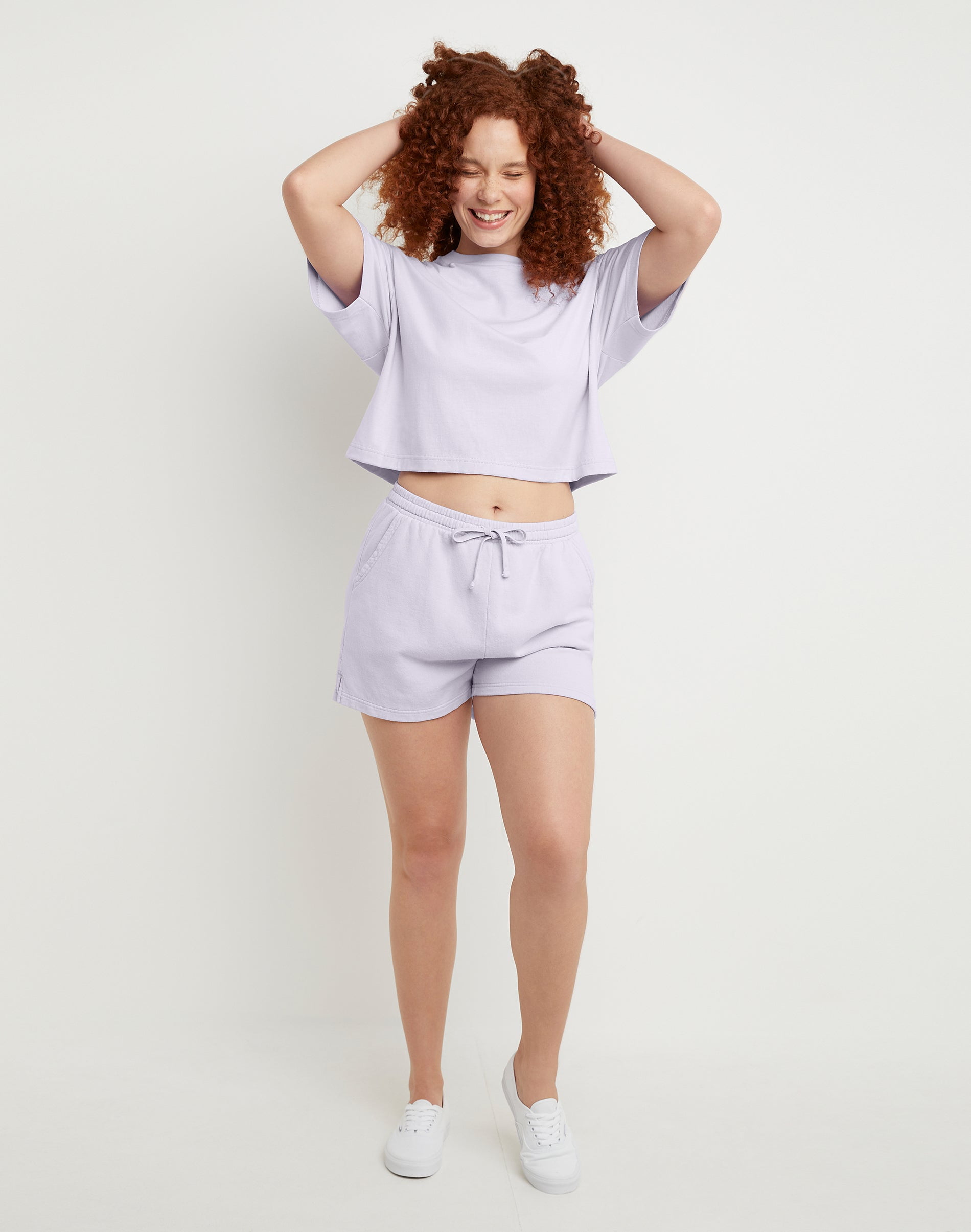 Hanes Cropped T-Shirt Originals Women's Short Sleeve