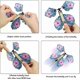 thumbnail image 2 of 10 pieces Magic Flying Butterfly Wind Up Toys Rubber Band Powered Romantic, 2 of 5