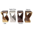 thumbnail image 4 of Haussmann® Original Wood Twist Stool 12 X 12 X 23 In High Walnut Oil, 4 of 7