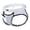 White, variant on Men's Athletic Jock Strap Supportive Underwear Male Pouch Briefs Breathable Waistband, M, White