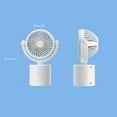 thumbnail image 4 of UttpKLBx Portable Office Air Conditioner Standing Fans for Indoors Portable Ac Unit Outdoor Fan Portable, Quiet Personal Small Fan for Home (Pink), 4 of 9