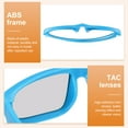 thumbnail image 3 of Gafas de visualización 3D polarizadas, gafas 3D circulares pasivas, azules, 3 of 7
