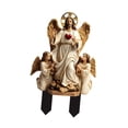 thumbnail image 4 of Letrero acrílico 2D con figura religiosa para jardín, estaca para camino de flores, balcón Figura de Jesús, 4 of 8