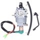 thumbnail image 1 of Kit de repuesto de carburador para motor de gasolina 188F, generador de 6,5 KW, acelerador Manual, 1 of 8
