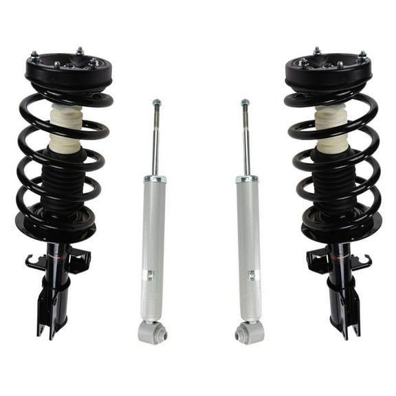 Front Complete Struts Assembly & Rear Shocks Absorber Fits 2000-2006 BMW X5