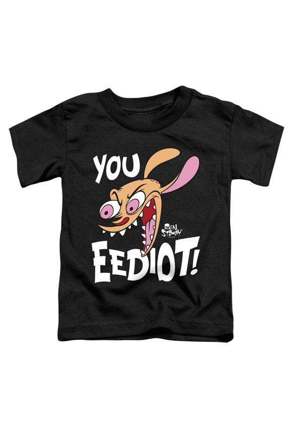 Ren and Stimpy You Eediot! Unisex Toddler T Shirt