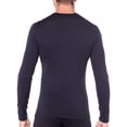 thumbnail image 4 of Camisa Icebreaker Merino 200 Oasis Ls Crewe para Hombre - Negro, 4 of 7