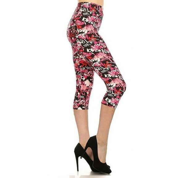 Print Capri Leggings