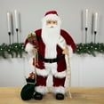 thumbnail image 2 of Northlight Standing Santa Claus with List Christmas Figure - 24", 2 of 5