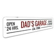 thumbnail image 3 of Dads Garage Novelty Decor, Metal Wall Sign - 4x18 Inches, 3 of 4