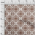 thumbnail image 2 of oneOone Polyester Lycra Brown Fabric Mosaic Sewing Craft Projects Fabric Prints By Yard 56 Inch Wide, 2 of 6