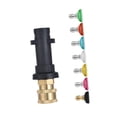 thumbnail image 4 of Adaptador de conexión para hidrolavadora con boquillas de pulverización. Accesorio para hidrolavadora. Fácil instalación y mantenimiento. Adaptador de, 4 of 8