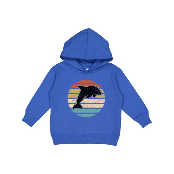 Inktastic Dolphin Cute Beach and Vacation Toddler Hoodie