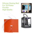 thumbnail image 2 of 1PC Silicone Heater Pad 110V 500W For 3D Printer Hot Bed Adhesive Backing Build Plate 200X200mm, 2 of 4