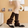 thumbnail image 2 of Gyujnb Winter Leg Warmers Knitted Retro Bohemian Style Boot Cuffs Ankle Socks for Ladies Cozy Sleeves Fashionable Layering, 2 of 4