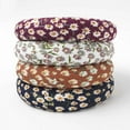 thumbnail image 3 of Women Headband Floral Padded Head Band Design Boho Headwear Wide Hairbands For Girl, 3 of 8