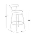 thumbnail image 3 of LumiSource Rhonda 26" Fixed-Height Counter Stool - Set of 2, 3 of 11