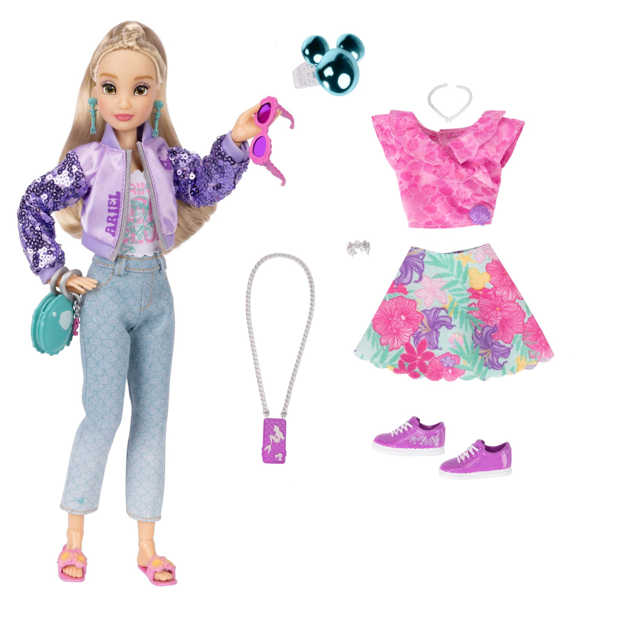 Disney Ily 4EVER I Love Ariel 12 inch Fashion Forward Doll with 2 Gorgeous Fashion Outfits