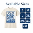 thumbnail image 5 of Vintage Botanical Wildflower Graphic T-Shirt | Retro Pressed Flowers Tee | Gift for Her, 5 of 9