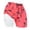 Watermelon Red, variant on Men Swim Trunks with Compresssion Liner 2026 Summer Tropical Floral Print Board Shorts Drawstring Elastic Waist Beach Shorts Swimwear