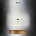 thumbnail image 3 of Luxury Modern Rustic Chandelier, Soft Gold, UHP5030, 3 of 5