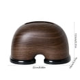 thumbnail image 3 of Liamobondopolis U Shaped Wood Grain Tissue Box Bottom Hollow Cutout for Fast Refill Decorative Holder for Living Room and Coffee Table Spaces, 3 of 6