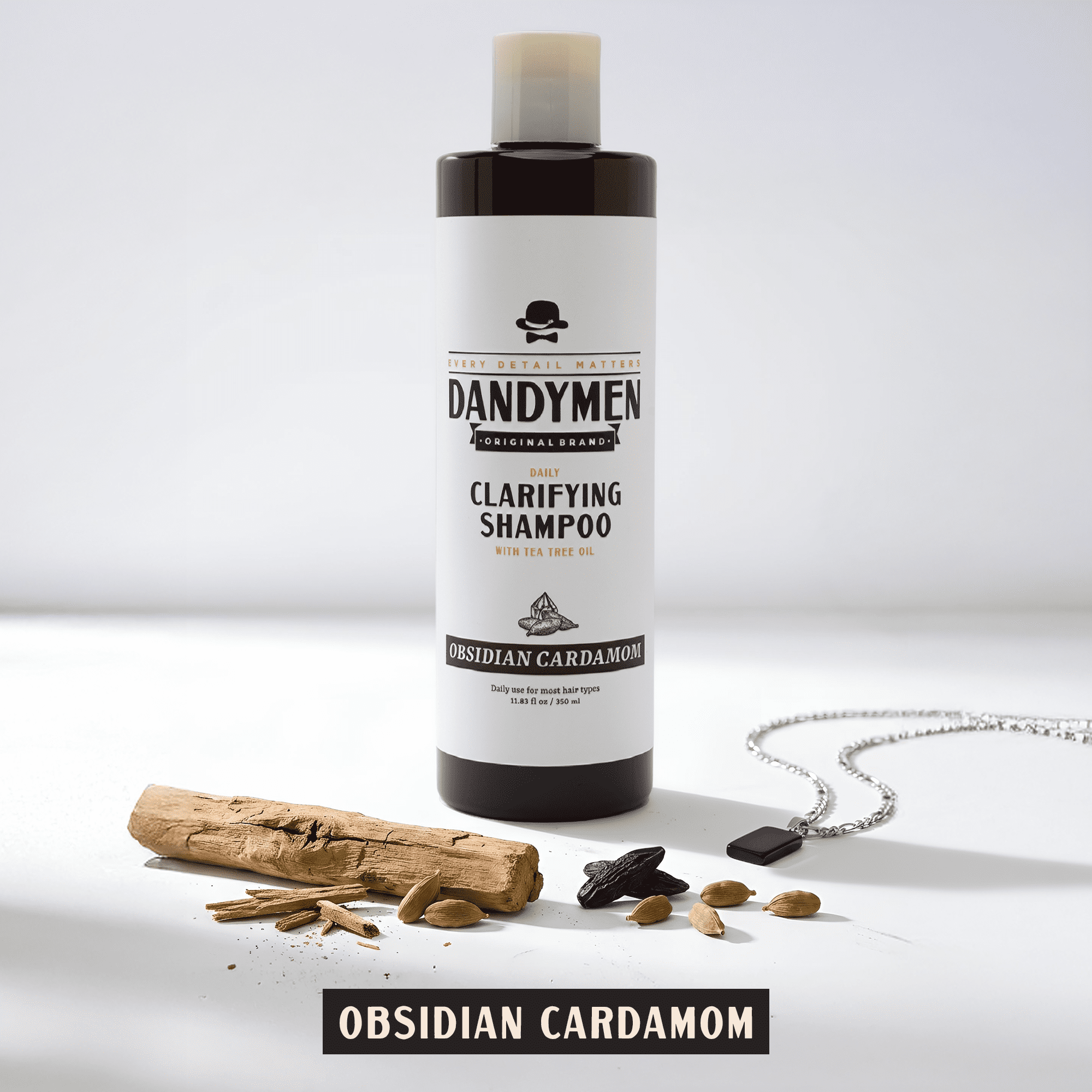 DANDYMEN COLLECTION Daily Use Clarifying Shampoo 11.83 fl oz