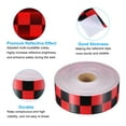 thumbnail image 5 of Uxcell Reflective Tape, Waterproof Self Adhesive High Visibility Caution Warning Safety Tape Red/Black, 5 of 7