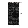 thumbnail image 5 of Math Equations 3D Shapes Black Pattern Shower Curtain 36"x72" ,Bathroom Decorative Shower Curtains Set with 12 Hooks,Modern Waterproof Washable Shower Curtain, 5 of 6