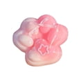 thumbnail image 2 of Handmade Cat Paw Squishy Squeeze Toys , Pink Squeeze Paw, Cute Soft Squishy Toys for Stress Relief, Table Fidget Squishies for Adults,3.15", 2 of 6
