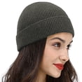 thumbnail image 3 of para el otoño y el invierno Hombres y mujeres al aire libre Cálido Cuff HatKnitted Cap Winter Hat Xemadio 2034332-2, 3 of 9
