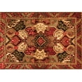 thumbnail image 1 of Ahgly Company Indoor Rectangle Persian Orange Traditional Area Rugs, 6' x 9', 1 of 1