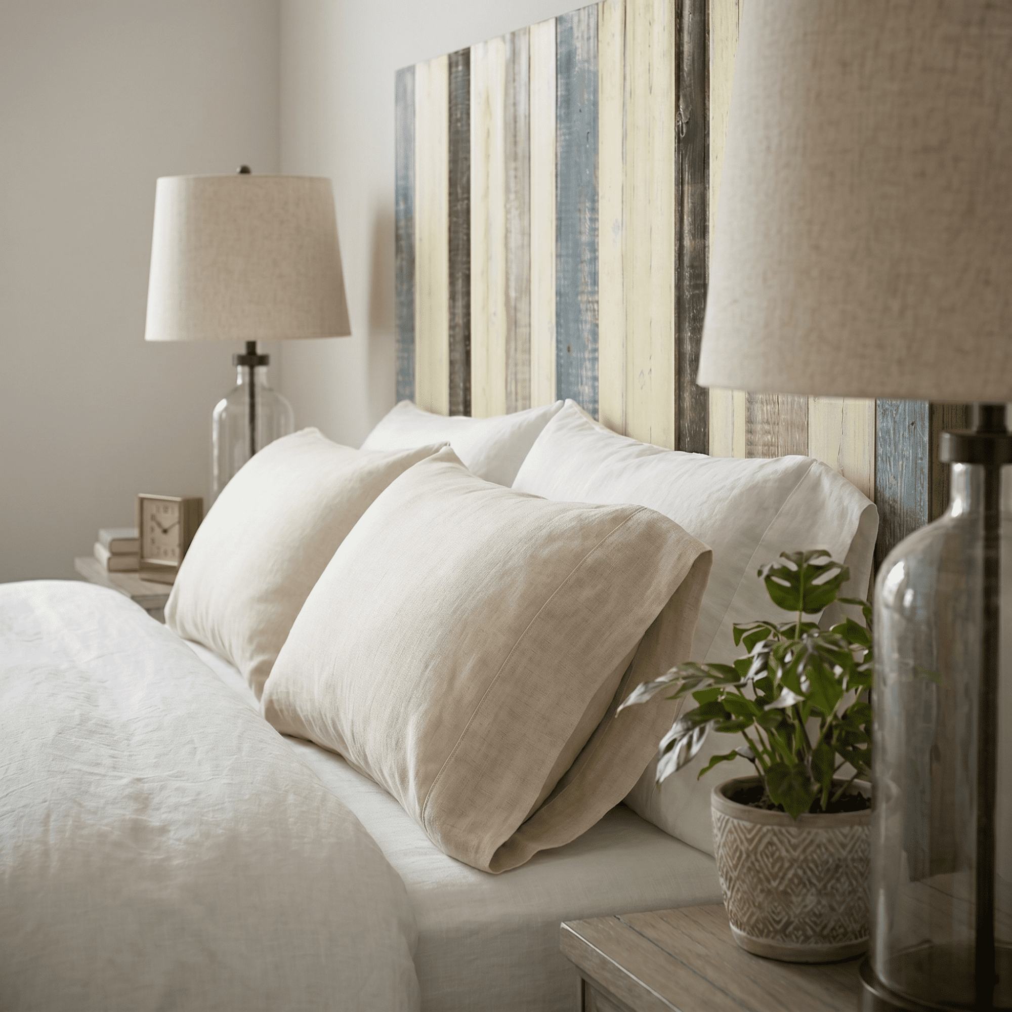 Barn Walls Solid Wood Headboard, Queen Size Farmhouse Heritage